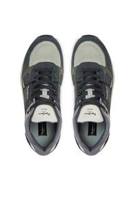 Pepe Jeans Sneakersy London Pro Mesh PMS60014 Czarny. Kolor: czarny. Materiał: skóra #6