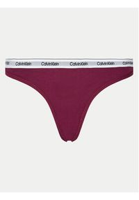 Calvin Klein Underwear Komplet 3 par stringów 000QD5209E Kolorowy. Materiał: bawełna. Wzór: kolorowy #4