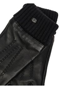 EMU Australia Rękawiczki Damskie Loch Gloves W7016 Czarny. Kolor: czarny. Materiał: skóra
