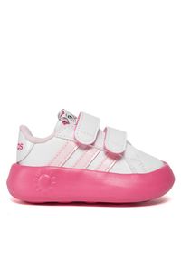 Adidas - Sneakersy adidas. Kolor: biały, różowy #1