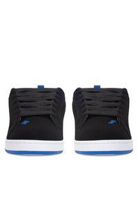 DC Sneakersy COURT GRAFFIK DC01661063 Czarny. Kolor: czarny. Materiał: nubuk, skóra