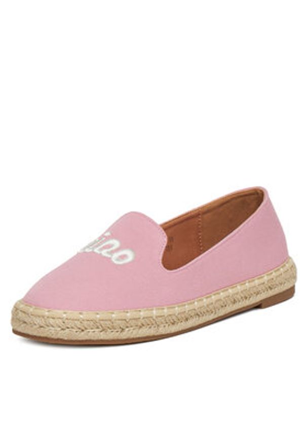 DeeZee Espadryle 8-266-3 Różowy. Kolor: różowy. Materiał: materiał