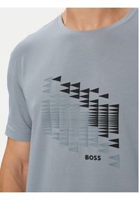 BOSS T-Shirt Network Flag 50566853 Szary Regular Fit. Kolor: szary. Materiał: bawełna #2