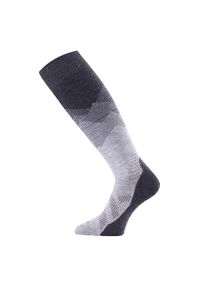 LASTING - Skarpety narciarskie uniseks Lasting FWM 816 Merino 85%. Kolor: szary. Materiał: wełna. Sport: narciarstwo #1