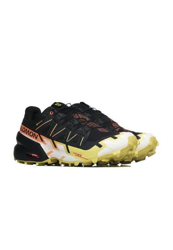 salomon - Buty do biegania męskie Salomon Speedcross 6 Gtx. Kolor: czarny. Materiał: materiał, syntetyk. Szerokość cholewki: normalna. Model: Salomon Speedcross