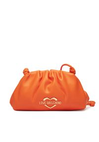 Love Moschino - LOVE MOSCHINO Torebka JC4286PP0MKK0450 Pomarańczowy. Kolor: pomarańczowy. Materiał: skórzane