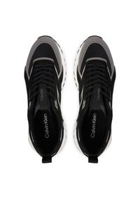 Calvin Klein Sneakersy Hike Runner Ck Stripe Mix Ny-Su HM0HM02220 Czarny. Kolor: czarny. Materiał: materiał #2