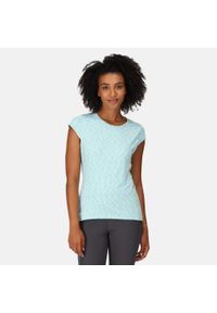 Regatta - Hyperdimension II damska koszulka. Kolor: niebieski. Materiał: poliester, elastan #1