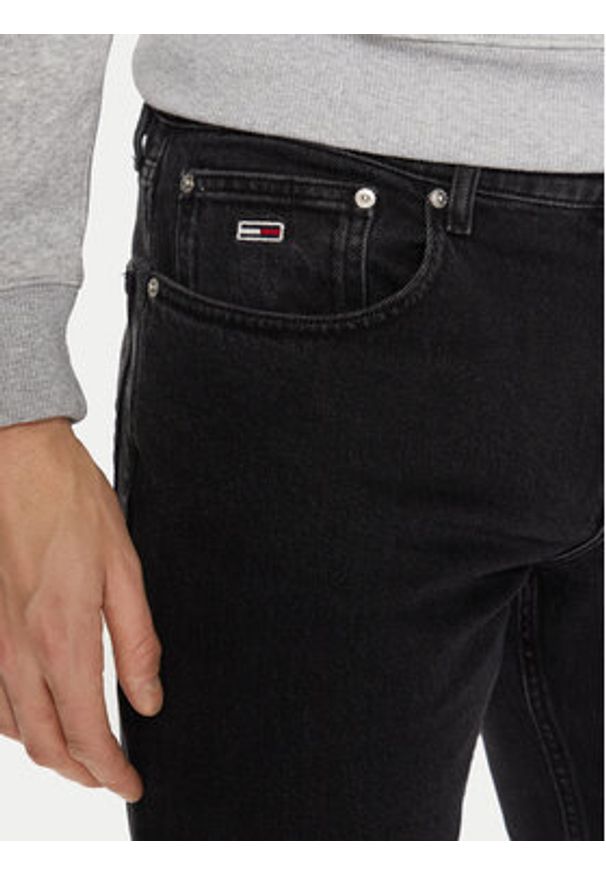 Tommy Jeans Jeansy Scanton DM0DM21135 Czarny Slim Fit. Kolor: czarny