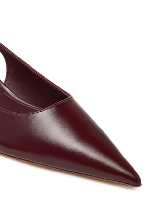 Aldo Sandały Goldensheen 13921942 Bordowy. Kolor: czerwony. Materiał: skóra