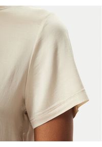 Maryley Bluzka 26EB820/35LA Beżowy jasny Regular Fit. Kolor: beżowy. Materiał: wiskoza #2
