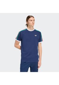 Adidas - adidas T-Shirt 3-Stripes KE3536 Granatowy Regular Fit. Kolor: niebieski. Materiał: bawełna #1