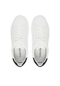 Calvin Klein Sneakersy Low Pro Cups Lth Ml HW0HW03146 Biały. Kolor: biały. Materiał: skóra #3