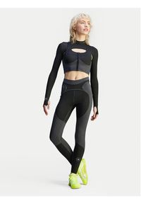 Adidas by Stella McCartney - adidas by Stella McCartney Legginsy Two-tone JM0302 Czarny Slim Fit. Kolor: czarny. Materiał: syntetyk #7
