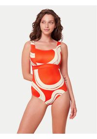 Triumph Strój kąpielowy Summer Allure 10217968 Pomarańczowy. Kolor: pomarańczowy. Materiał: syntetyk