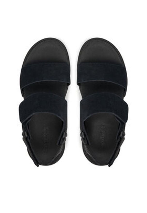 Timberland Sandały Greyfield 2 TB0A61N4EK41 Czarny. Kolor: czarny. Materiał: skóra, zamsz