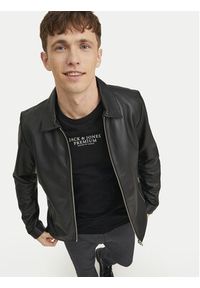 Jack & Jones T-Shirt Archie 12217167 Czarny Regular Fit. Kolor: czarny. Materiał: bawełna #3