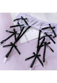 Intica - Komplet bielizny trzyczęściowy z koronkowym biustonoszem na romantyczne wieczory Therese. Kolor: wielokolorowy. Materiał: koronka. Wzór: aplikacja #8