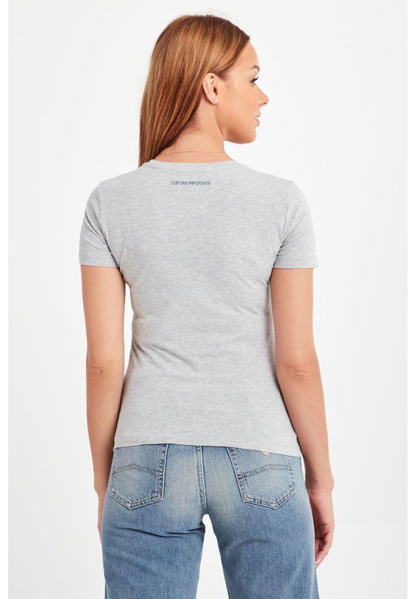 Emporio Armani - T-SHIRT EMPORIO ARMANI. Okazja: na co dzień. Materiał: materiał. Styl: casual