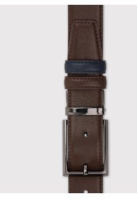 Pako Lorente - PAKO LORENTE – Dwustronny skórzany pasek męski. Materiał: skóra #1