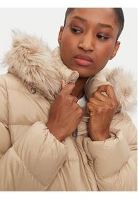 TOMMY HILFIGER - Tommy Hilfiger Kurtka puchowa WW0WW43520 Beżowy Regular Fit. Kolor: beżowy. Materiał: syntetyk #2