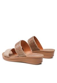 Clara Barson Klapki WSS20581-01 Brązowy. Kolor: brązowy. Materiał: skóra #2