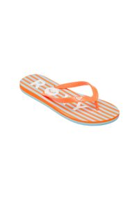 Roxy - Klapki dla Kobiety TAHITI. Okazja: na plażę. Kolor: pomarańczowy, wielokolorowy, żółty. Materiał: syntetyk. Styl: sportowy