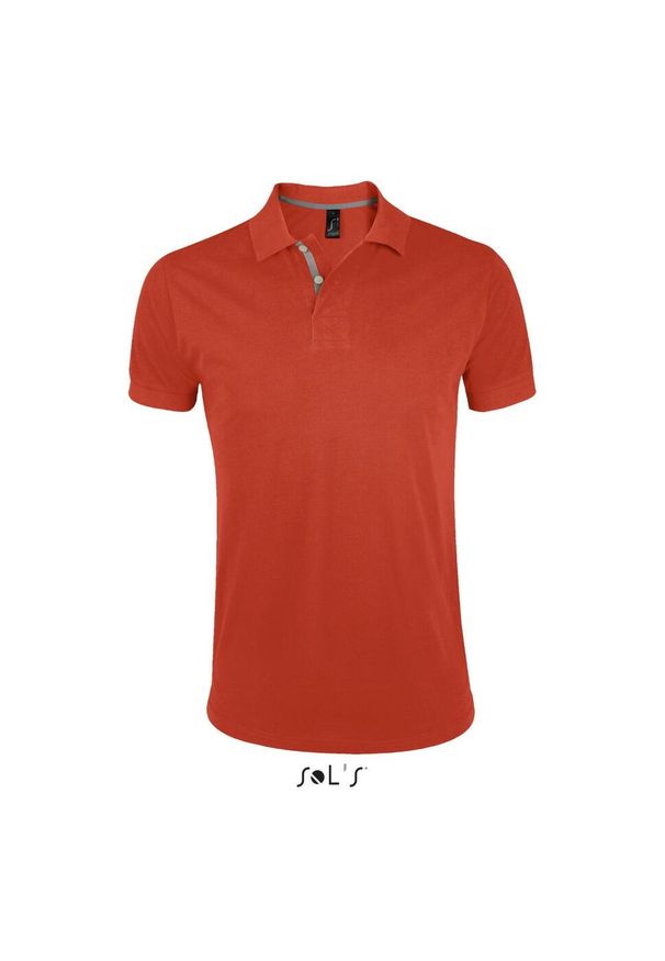 SOL'S - Polo Sol's Portland. Typ kołnierza: polo. Kolor: niebieski. Styl: młodzieżowy