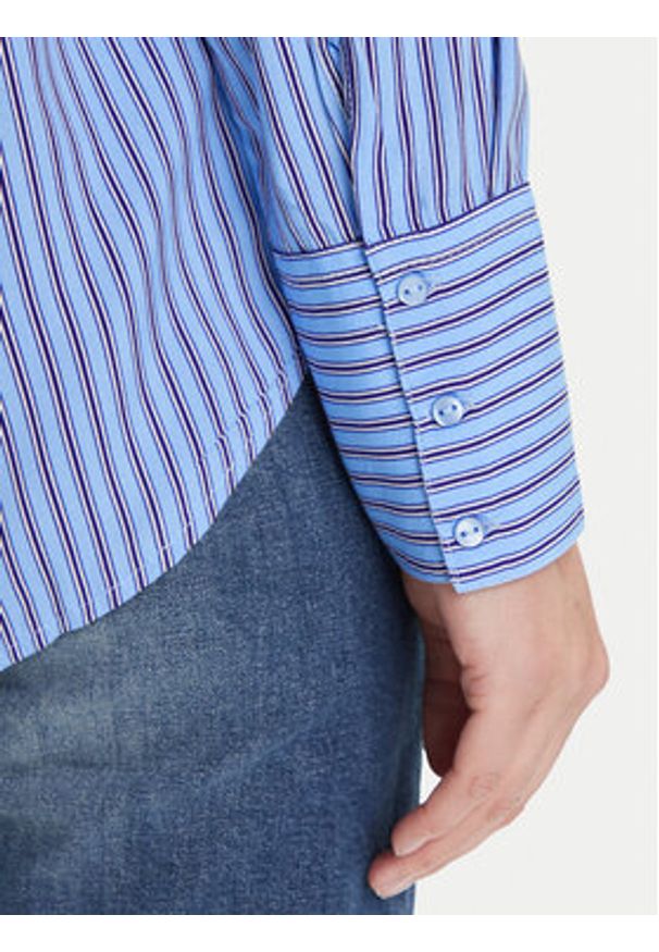 only - ONLY Koszula Berit 15320243 Niebieski Regular Fit. Kolor: niebieski. Materiał: wiskoza