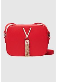 Valentino by Mario Valentino - VALENTINO Czerwona torebka Divina Camera Bag. Kolor: czerwony. Rozmiar: małe #1