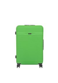 Ochnik - Komplet walizek na kółkach 19''/24''/28''. Kolor: zielony. Materiał: materiał, poliester, guma, kauczuk #8
