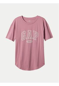 GAP - Gap T-Shirt 500012-03 Różowy Oversize. Kolor: różowy. Materiał: bawełna #3