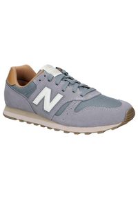 Buty męskie sportowe sneakersy New Balance. Kolor: szary, biały, wielokolorowy. Sport: turystyka piesza