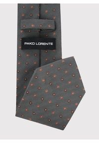 Pako Lorente - PAKO LORENTE – Zielony krawat w kwiaty. Okazja: na spotkanie biznesowe. Kolor: zielony. Materiał: poliester. Wzór: kwiaty. Styl: biznesowy #3