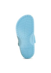 Chodaki Crocs Classic Jr 206991-411 niebieskie. Okazja: na plażę, na co dzień. Kolor: niebieski. Styl: casual, klasyczny, wakacyjny #4