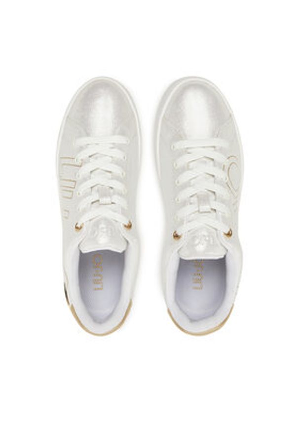 Liu Jo Sneakersy 4A5703 EX099 Biały. Kolor: biały. Materiał: skóra