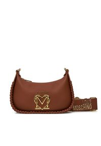 Love Moschino - LOVE MOSCHINO Torebka JC4128PP1MLJ0201 Brązowy. Kolor: brązowy. Materiał: skórzane