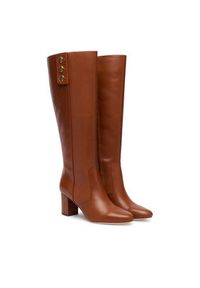 Lauren Ralph Lauren - LAUREN RALPH LAUREN Kozaki Kenndi 802977889001 Brązowy. Kolor: brązowy. Materiał: skóra #5