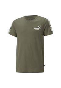 Koszulka dla dzieci Puma Essential. Kolor: zielony. Sport: joga i pilates #1