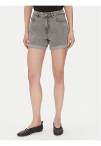 Vero Moda Szorty jeansowe Zuri 10279493 Szary Regular Fit. Kolor: szary. Materiał: bawełna