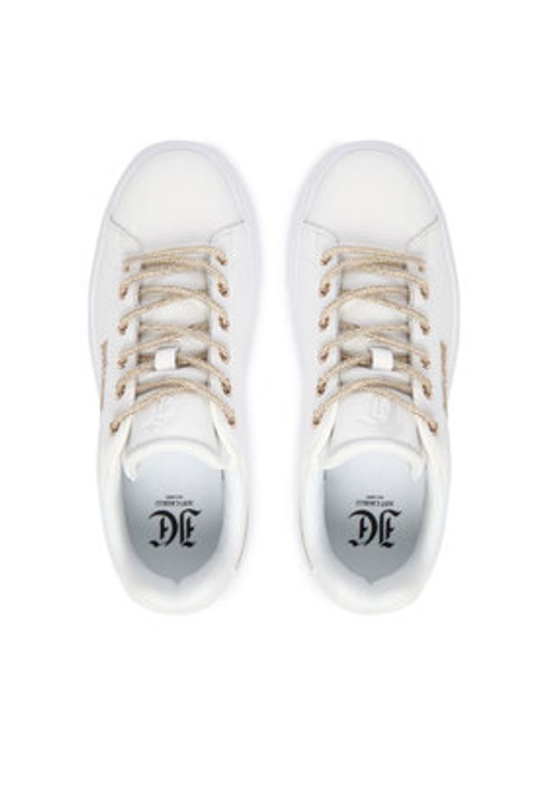 Just Cavalli Sneakersy 79RA3SB1 ZPB59 Biały. Kolor: biały. Materiał: skóra