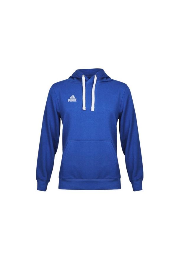 PEAK - Bluza z kapturem Peak élite. Typ kołnierza: kaptur. Kolor: niebieski. Materiał: poliester, bawełna, tkanina. Sport: fitness, koszykówka