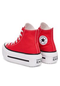 Converse Trampki Chuck Taylor All Star Lift Double Stack A15542C Czerwony. Kolor: czerwony. Materiał: materiał #6
