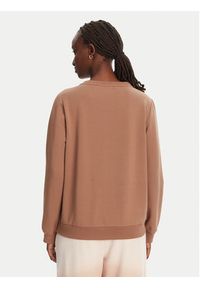 Liu Jo Sport Bluza TA5168 FS090 Brązowy Regular Fit. Kolor: brązowy. Materiał: bawełna. Styl: sportowy