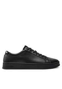 Calvin Klein Sneakersy Low Top Lace Up HM0HM01546 Czarny. Kolor: czarny. Materiał: skóra #1