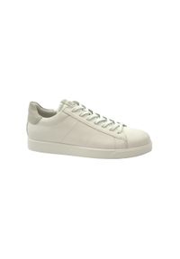 ecco - Buty do chodzenia męskie Ecco Sneaker Street Lite. Kolor: biały. Materiał: skóra. Szerokość cholewki: normalna. Sport: turystyka piesza