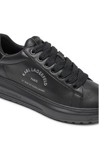 Karl Lagerfeld - KARL LAGERFELD Sneakersy KL57538 Czarny. Kolor: czarny. Materiał: skóra