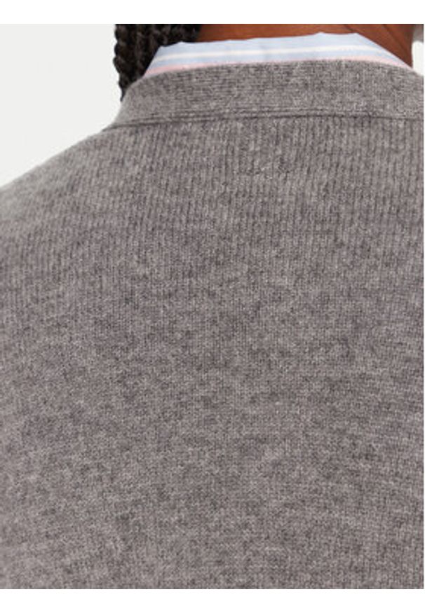Marella Kardigan Chicco 2523346044 Szary Loose Fit. Kolor: szary. Materiał: kaszmir