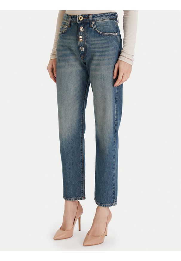 ViCOLO Jeansy DF5048 Niebieski Regular Fit. Kolor: niebieski