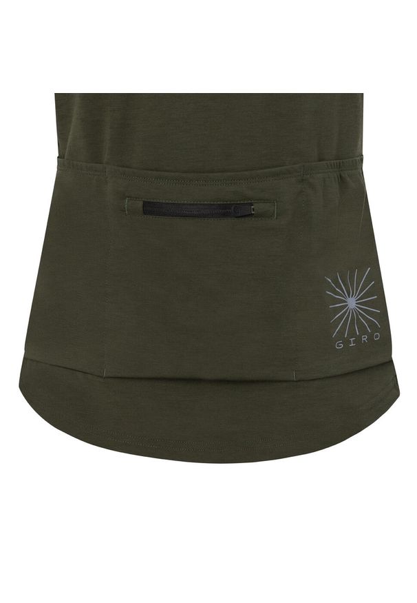 GIRO - Damski jersey Giro Ride. Kolor: wielokolorowy, czarny, zielony. Materiał: jersey. Sport: kolarstwo